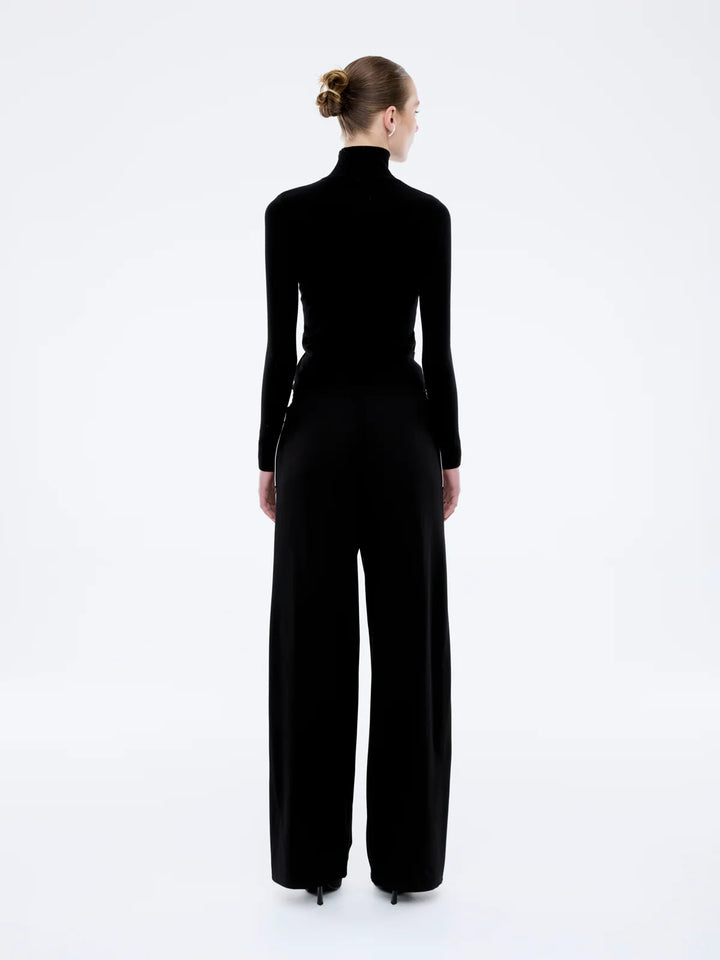 Valentina Stripe Pant | Black