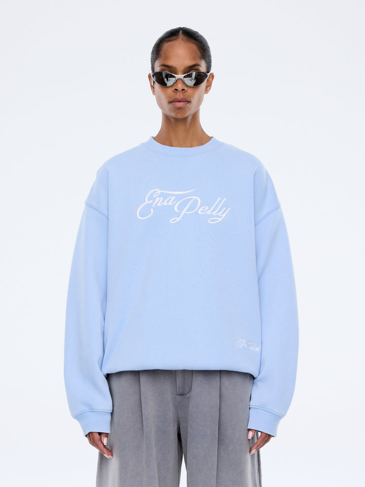 Mila Oversized Sweater | Blue
