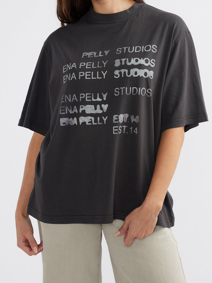 Blurred Logo Tee