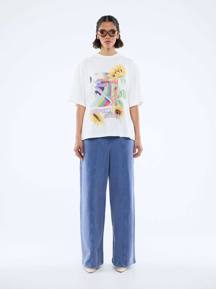 Sunflower Warp Tee