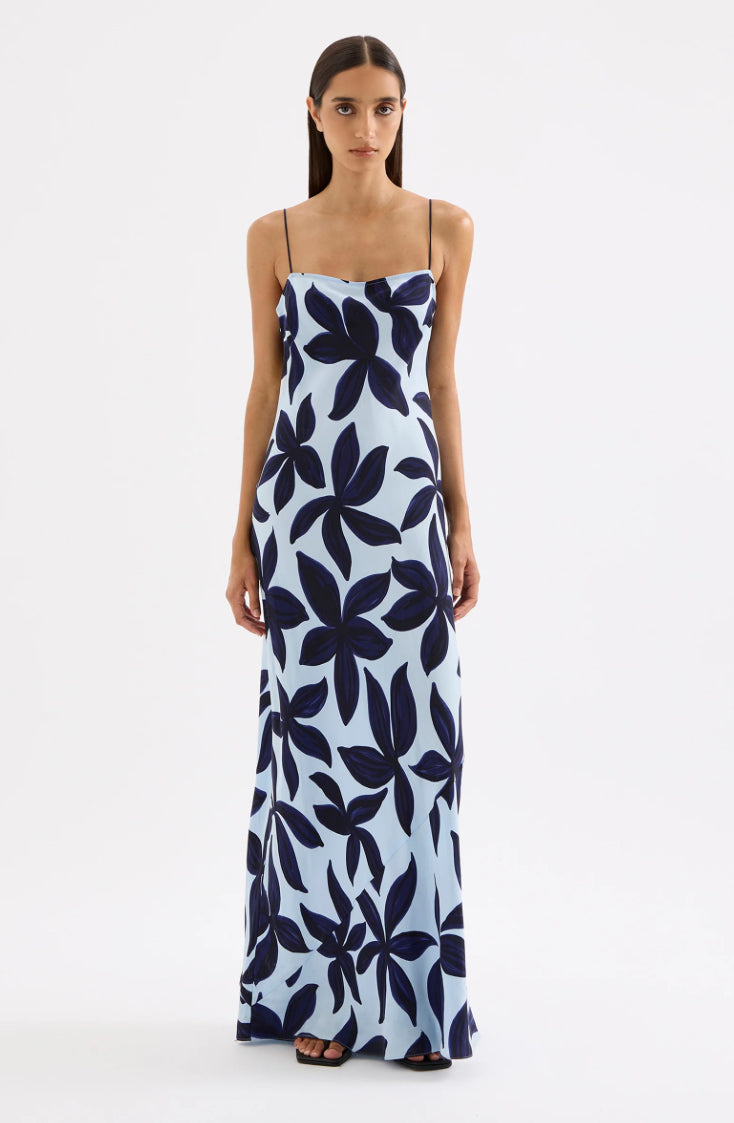 Corfu Cupro Slip Dress