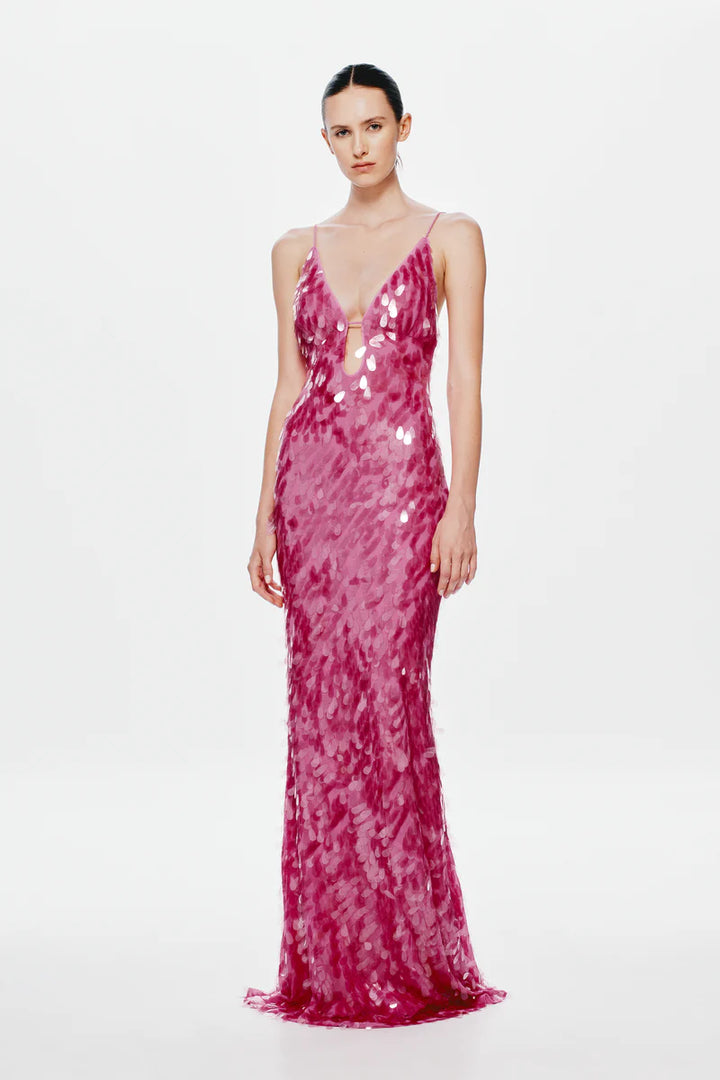 Sapphire Sequin Dress