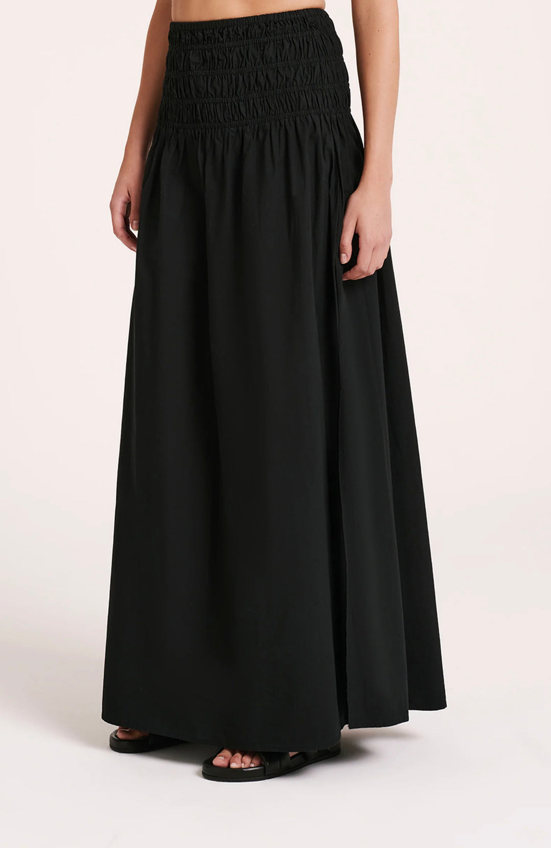 Oasis Poplin Maxi Skirt