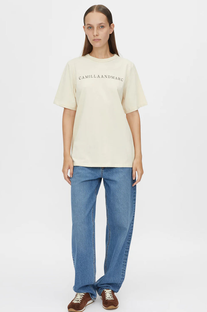 Capella Logo Tee | Bone