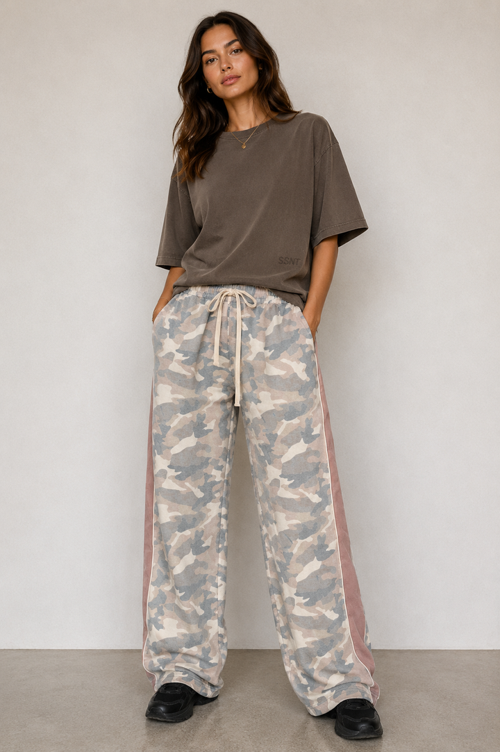 Beige Camo Pant
