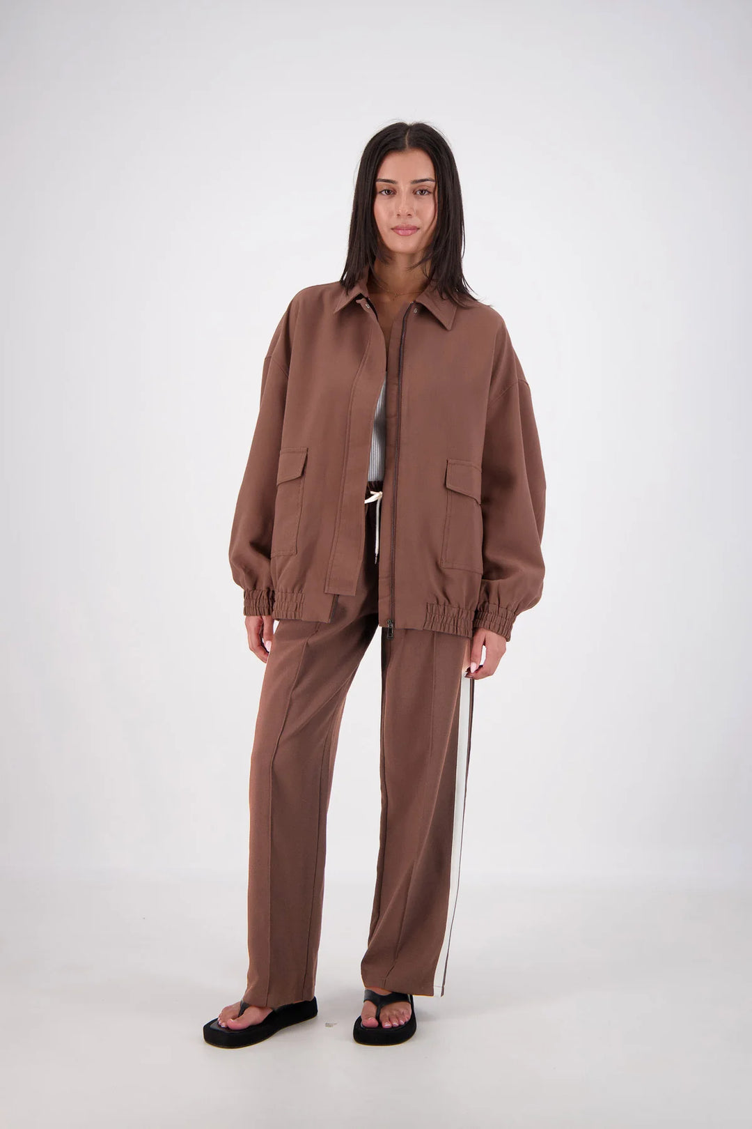 Cassis Trouser | Mocha