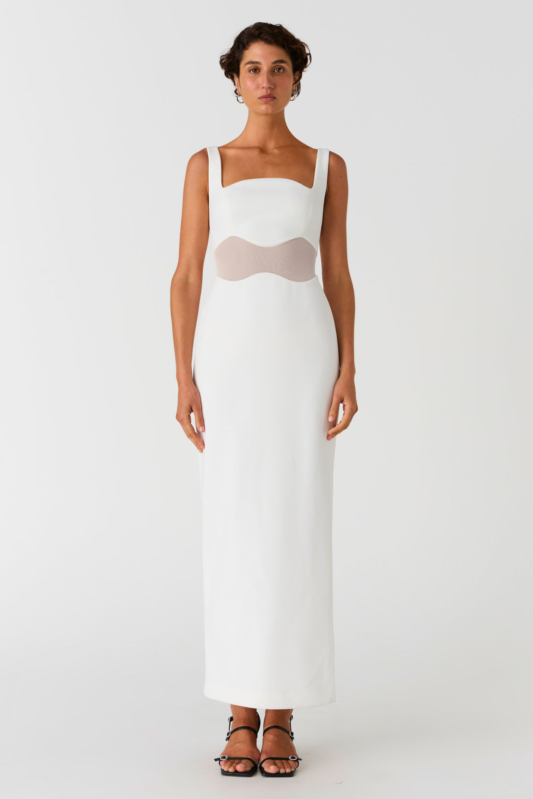 Damita MaxI Dress | White