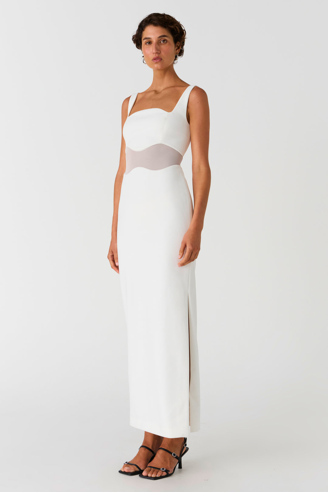 Damita MaxI Dress | White