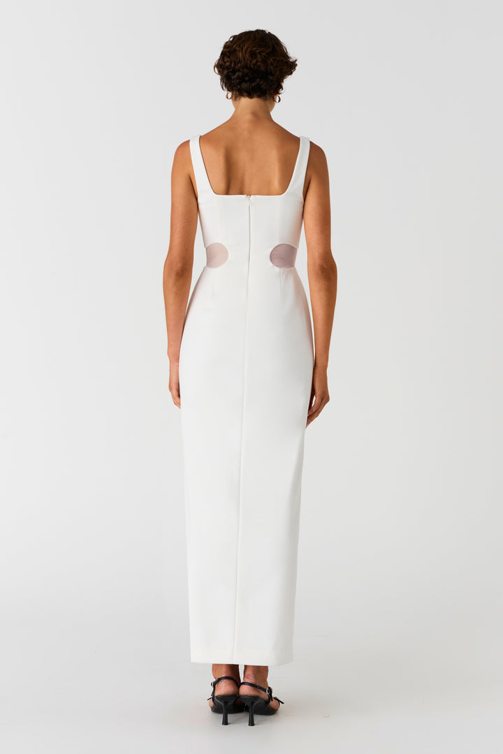 Damita MaxI Dress | White