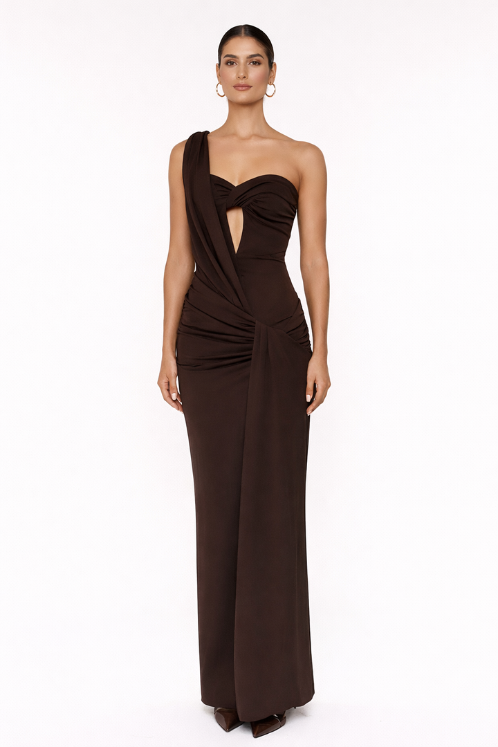 Madeleine Dress | Espresso