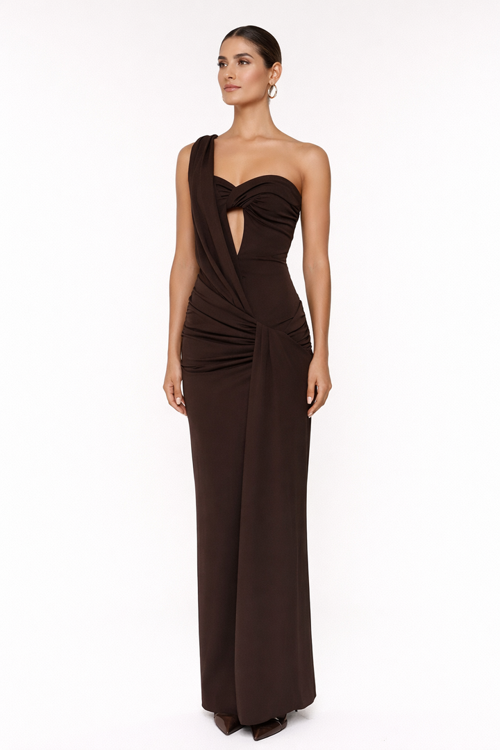 Madeleine Dress | Espresso