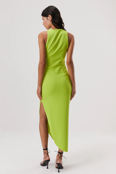 Ida Midi Dress | Lime