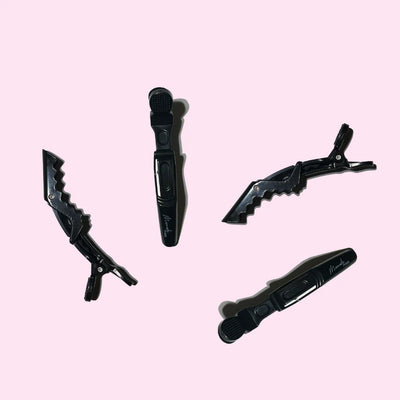 Mermade Hair - Grid Clips | Black