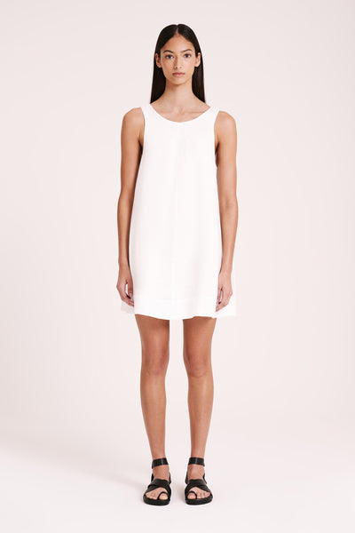 Nemi Linen Dress | White