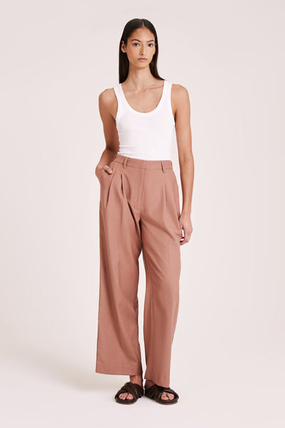 Monte Tailored Pant | Russet