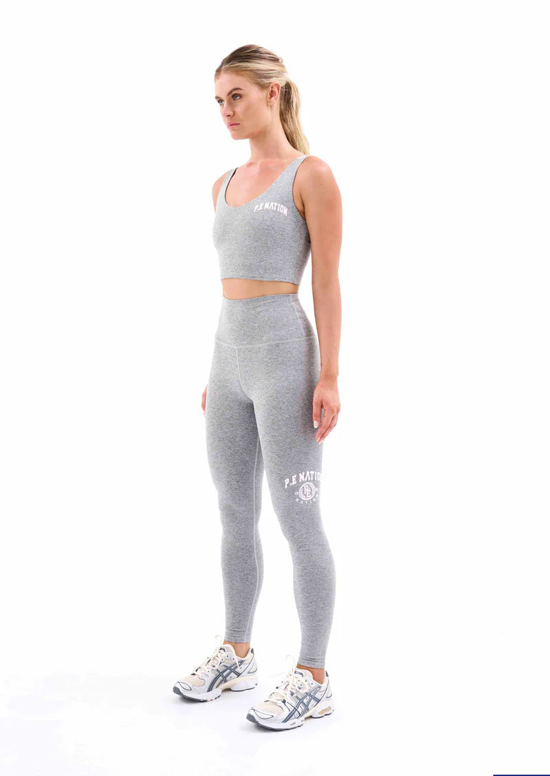 Camino Legging | Grey Marle