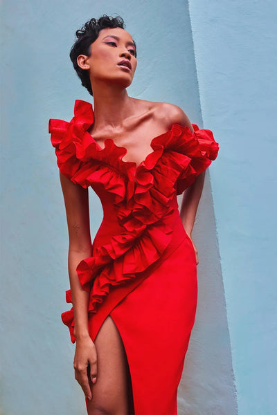 Rosanna Dress | Red