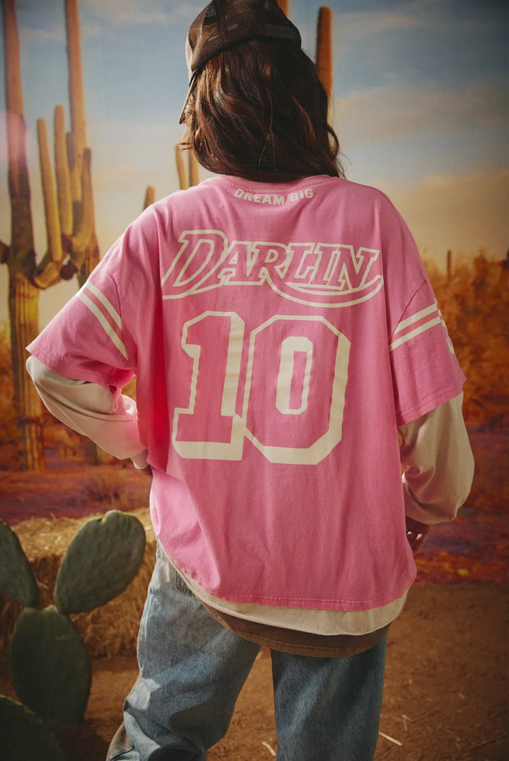 Neigh Sayer LS Tee - Pink -