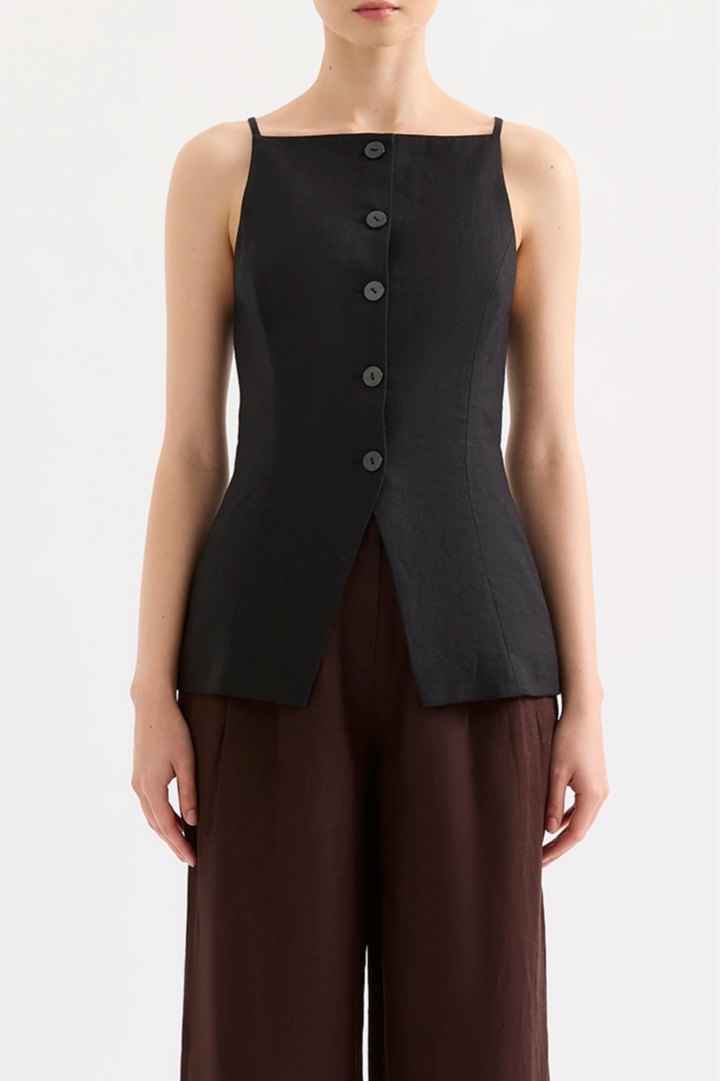 Lawrence Linen Vest