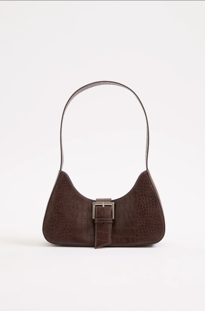 Greta Shoulder Bag | Chocolate