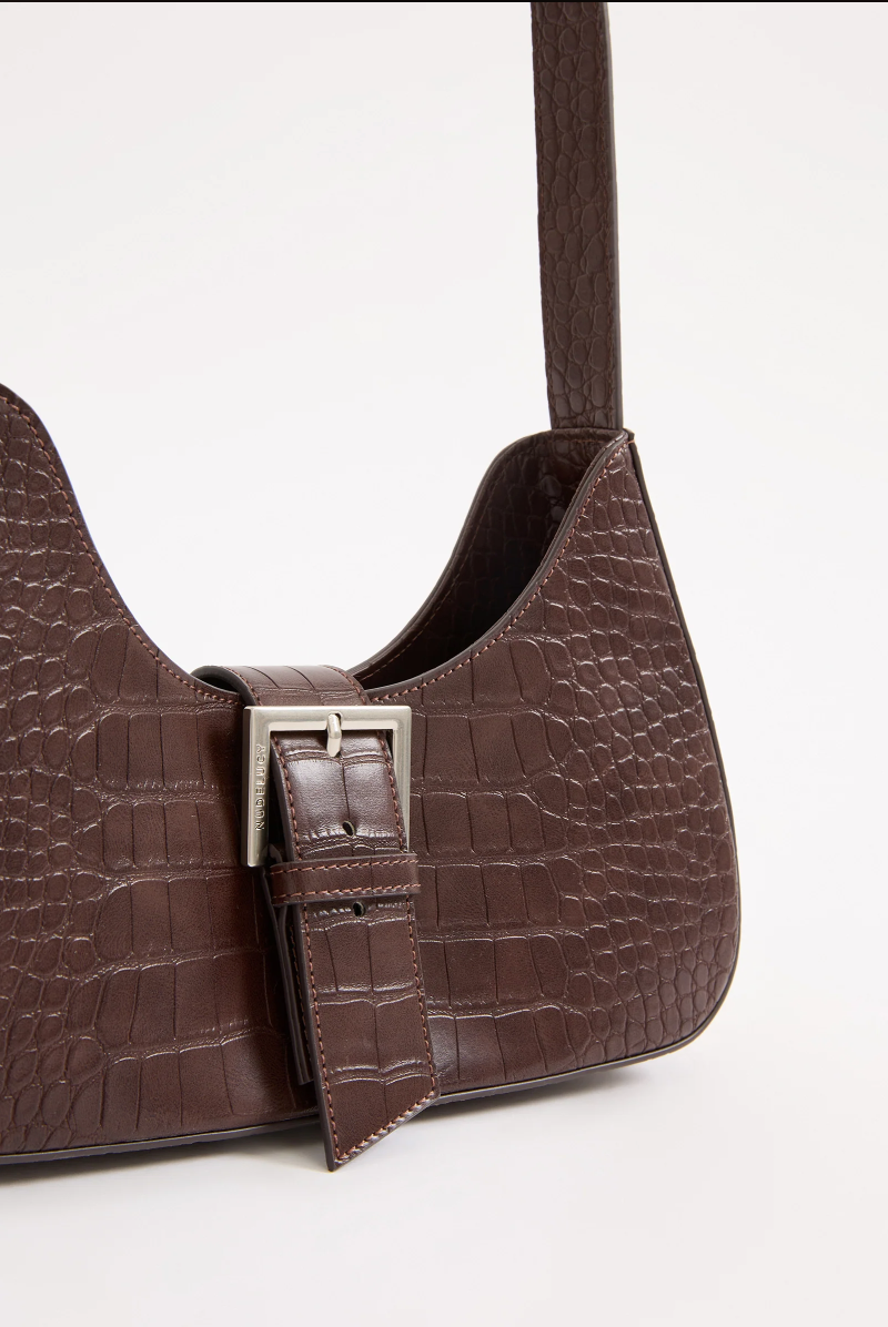 Greta Shoulder Bag | Chocolate