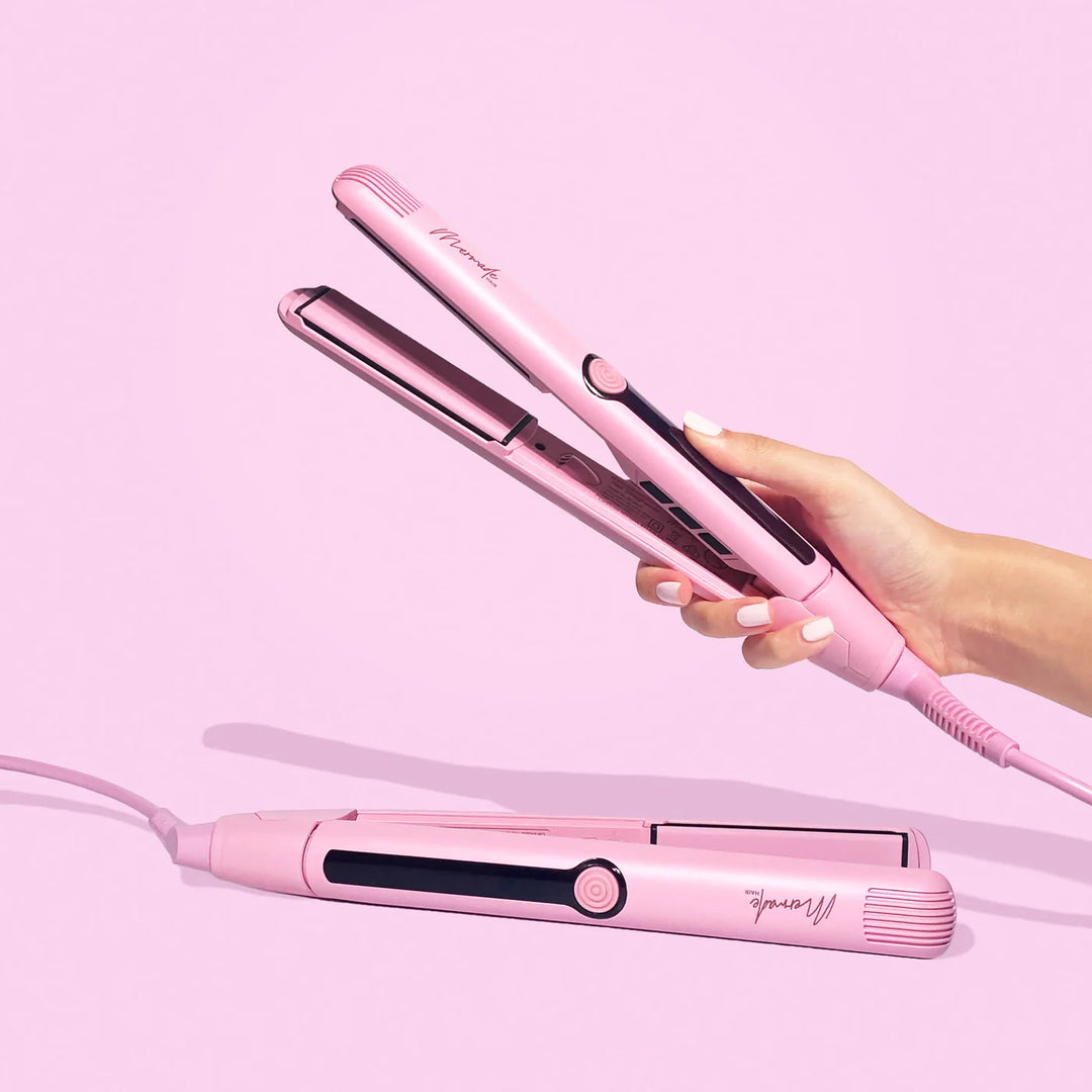 Mermade Hair Straightener 28mm | Pink