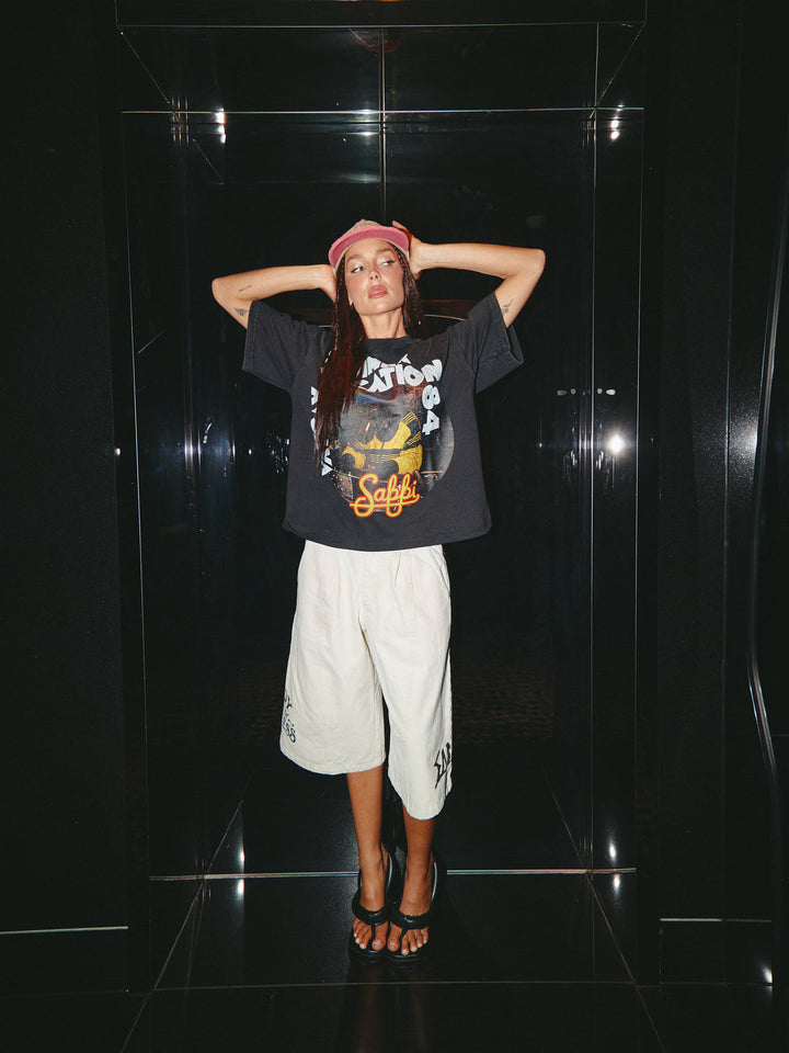 SUMMER VACATION CROPPISH TEE