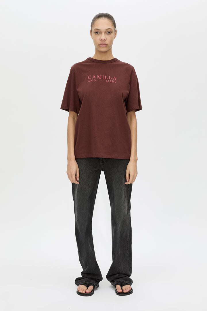 Era Graphic Tee | Burgundy