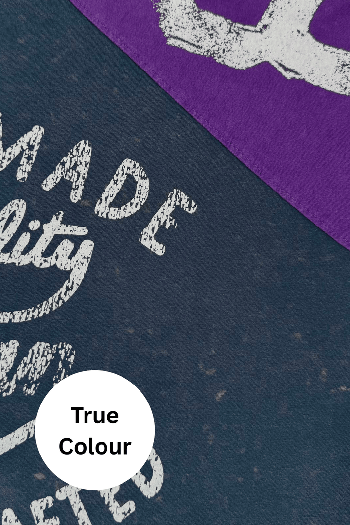The High Quality Human LS Tee - Purple