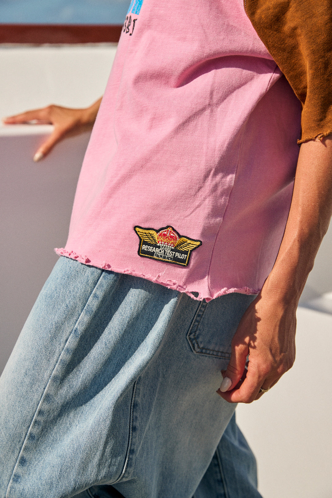 THE MARGIE RESEARCH GROUP TEE - PINK