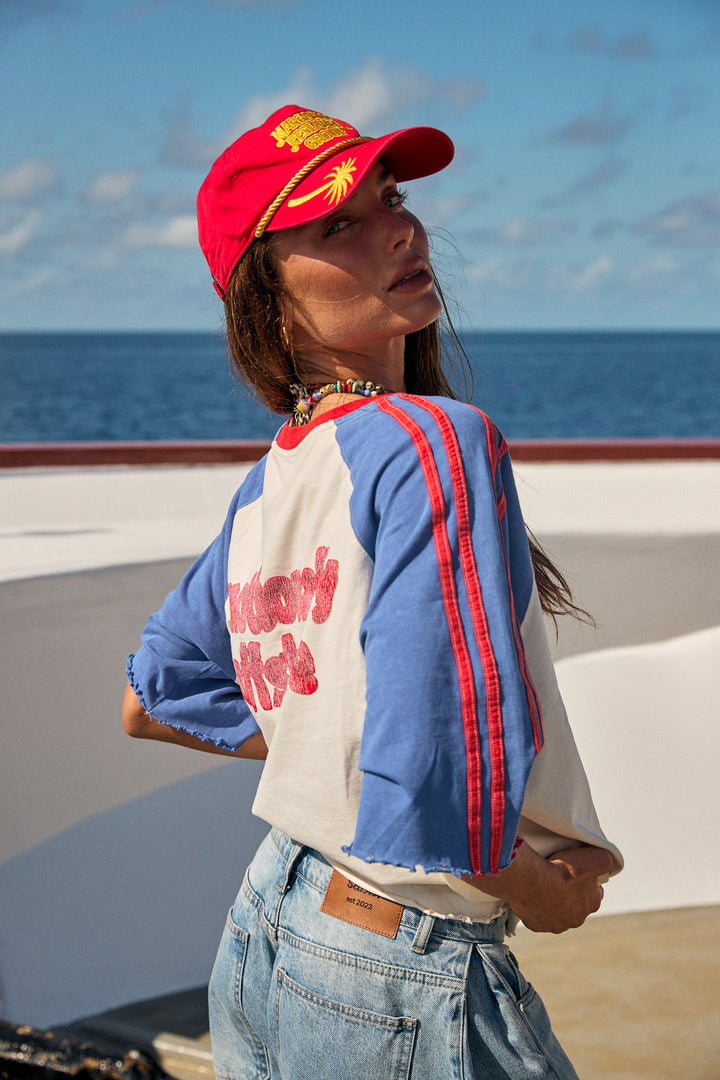 THE MARGIE RESEARCH GROUP TEE - ROYAL