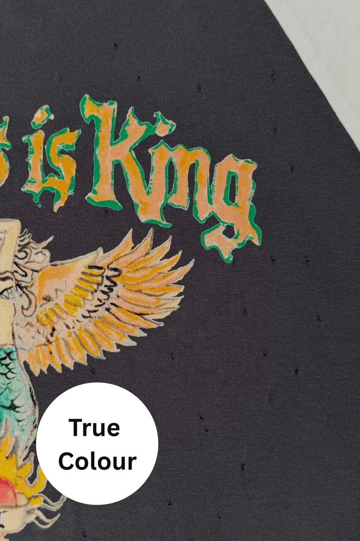 THE RAGLAN KINDNESS IS KING TEE