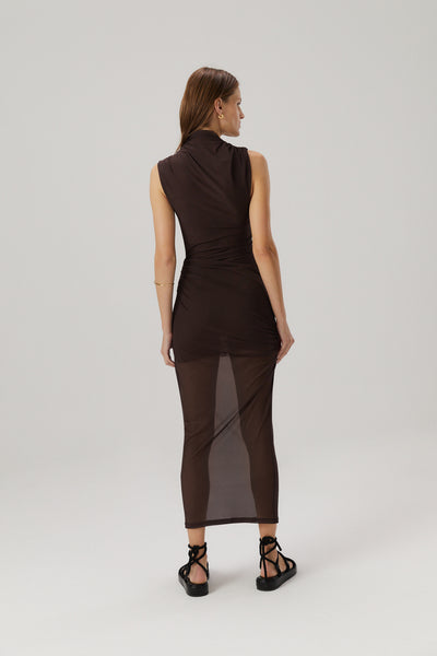 Tillie Dress | Umber Brown