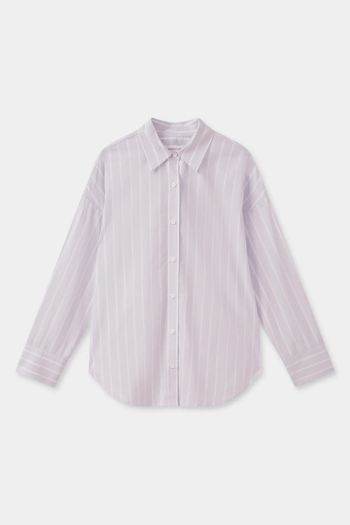 Tala Poplin Stripe Long Sleeve | Jacaranda