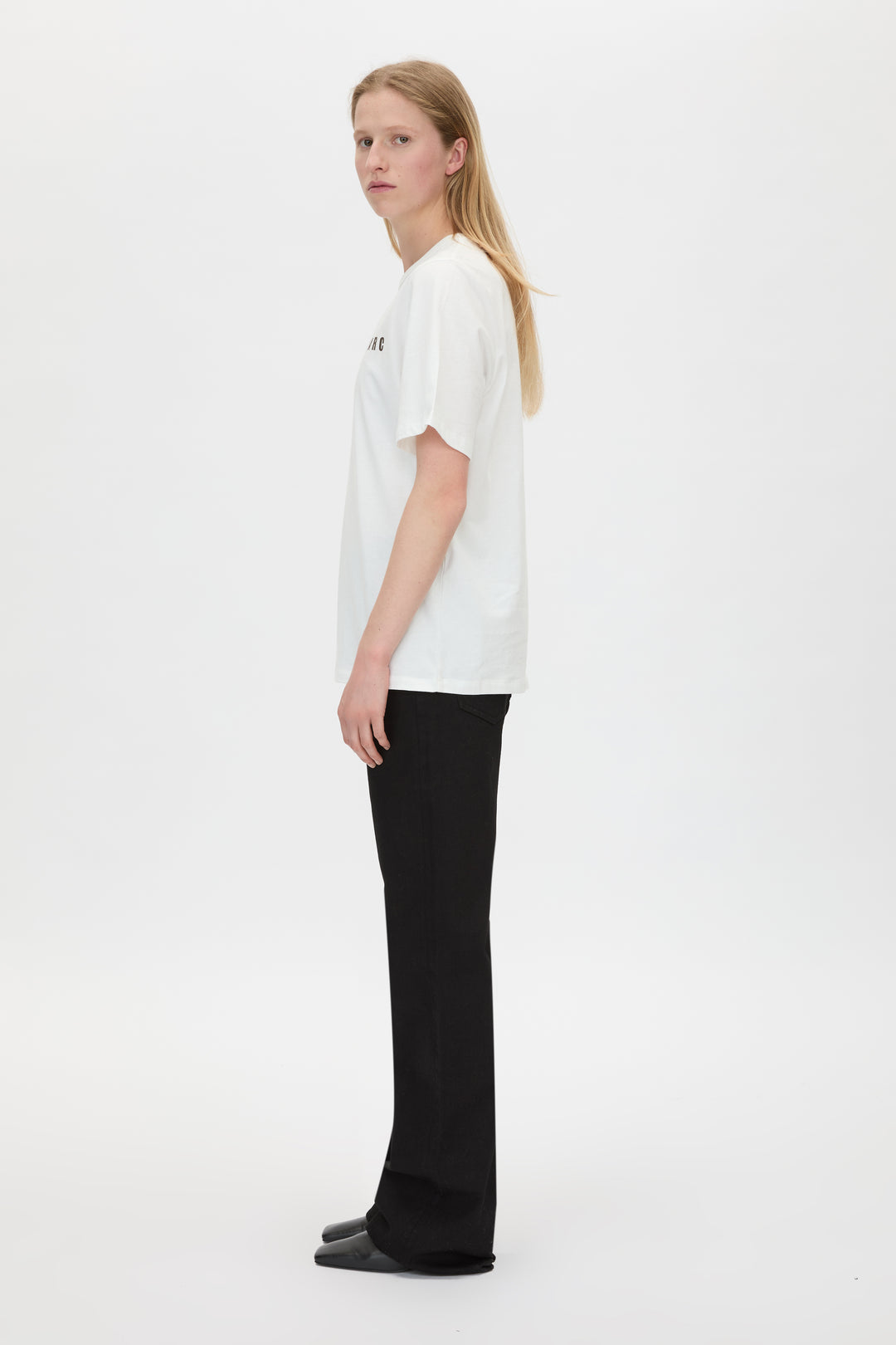 Anca Graphic Tee | Soft White