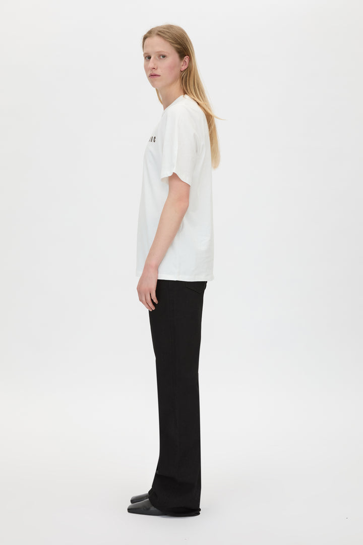 Anca Graphic Tee | Soft White