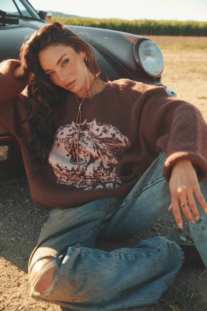 THE WHO THE BUCK CARES KNIT JUMPER