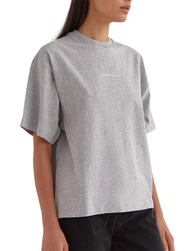 Organic Established Tee | Grey Marle
