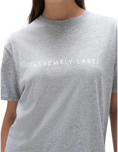 Everyday Organic Logo Tee | Grey Marle