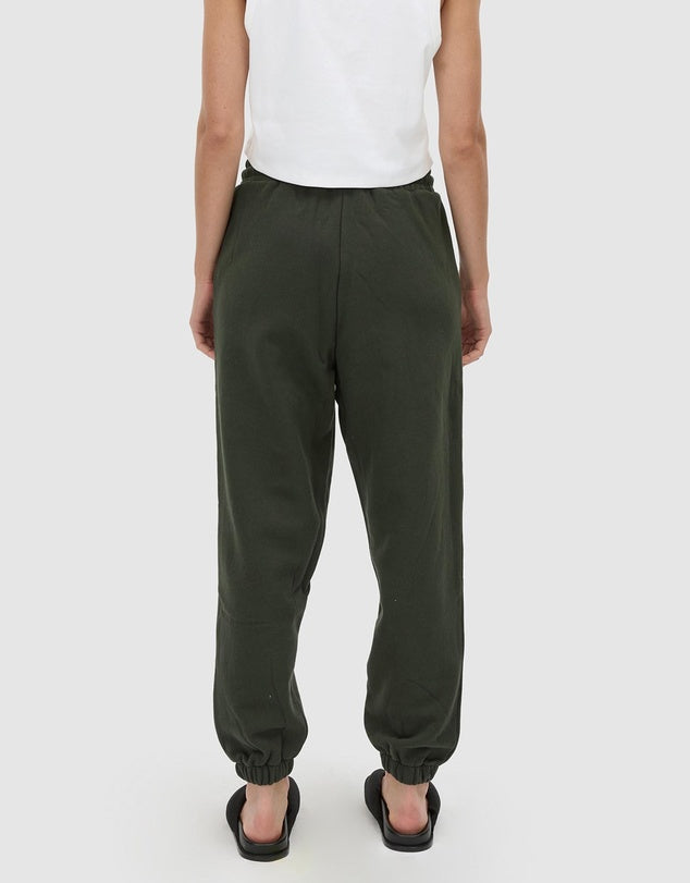 Anca Track Pant | Bottle Green