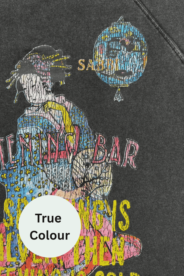 LISTENING BAR TEE - BLACK
