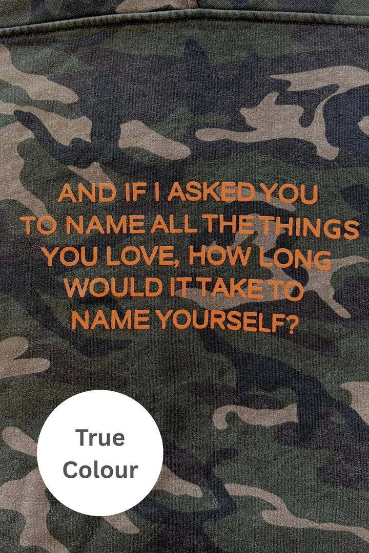 THE NAME YOURSELF HOODIE