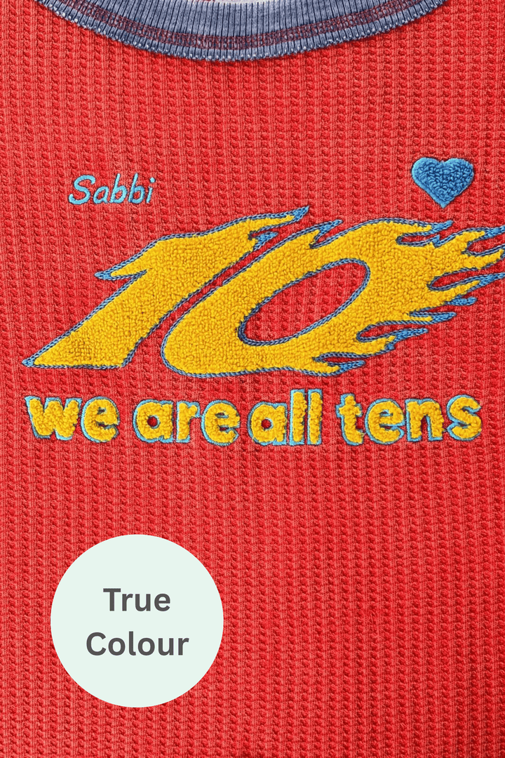 THE ENERGY 10 TEE | RED