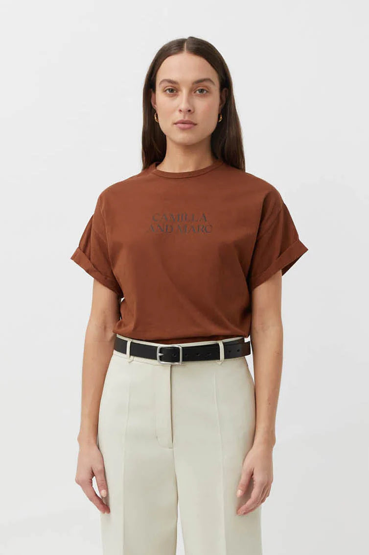 Huntington Tee 3.0 | Sorrel Rust
