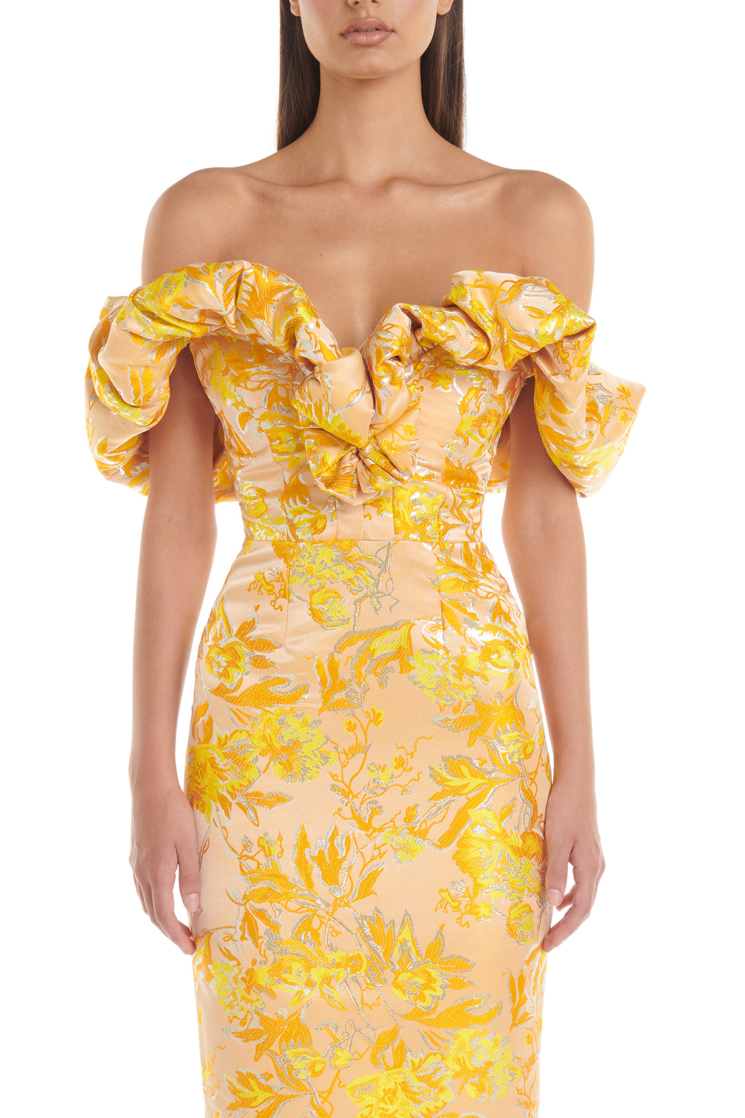 Brielle Dress | Yellow