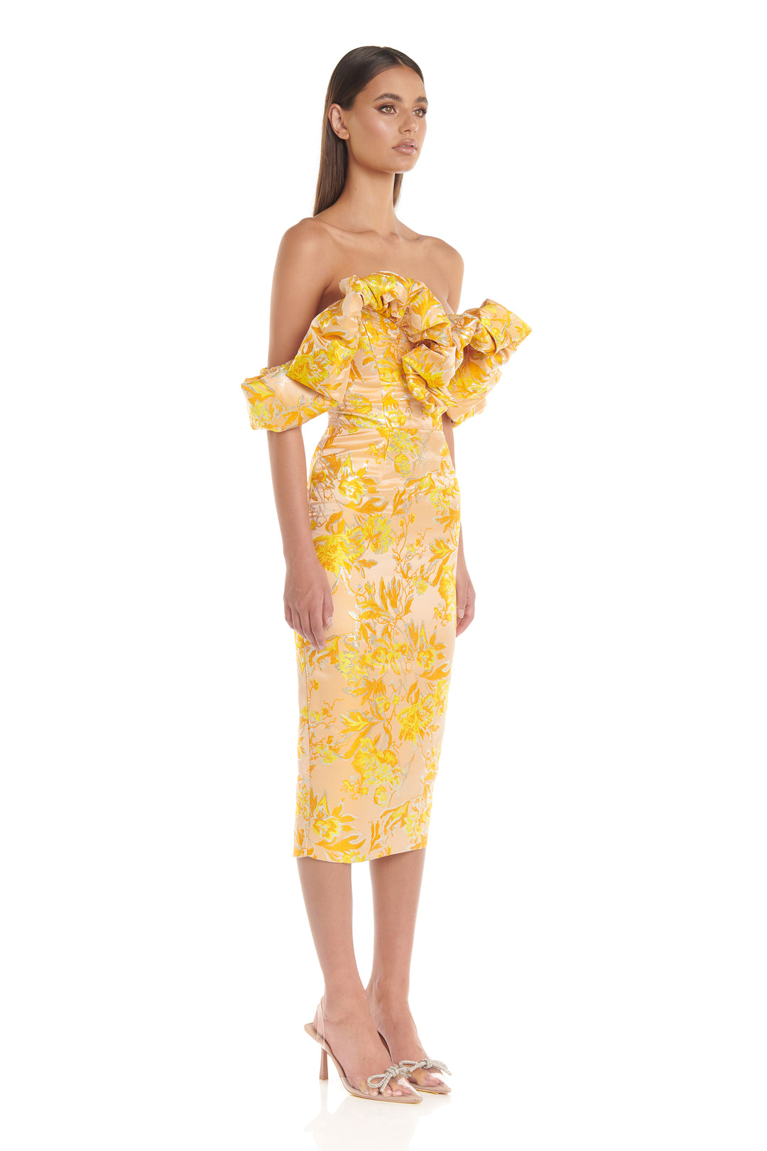 Brielle Dress | Yellow