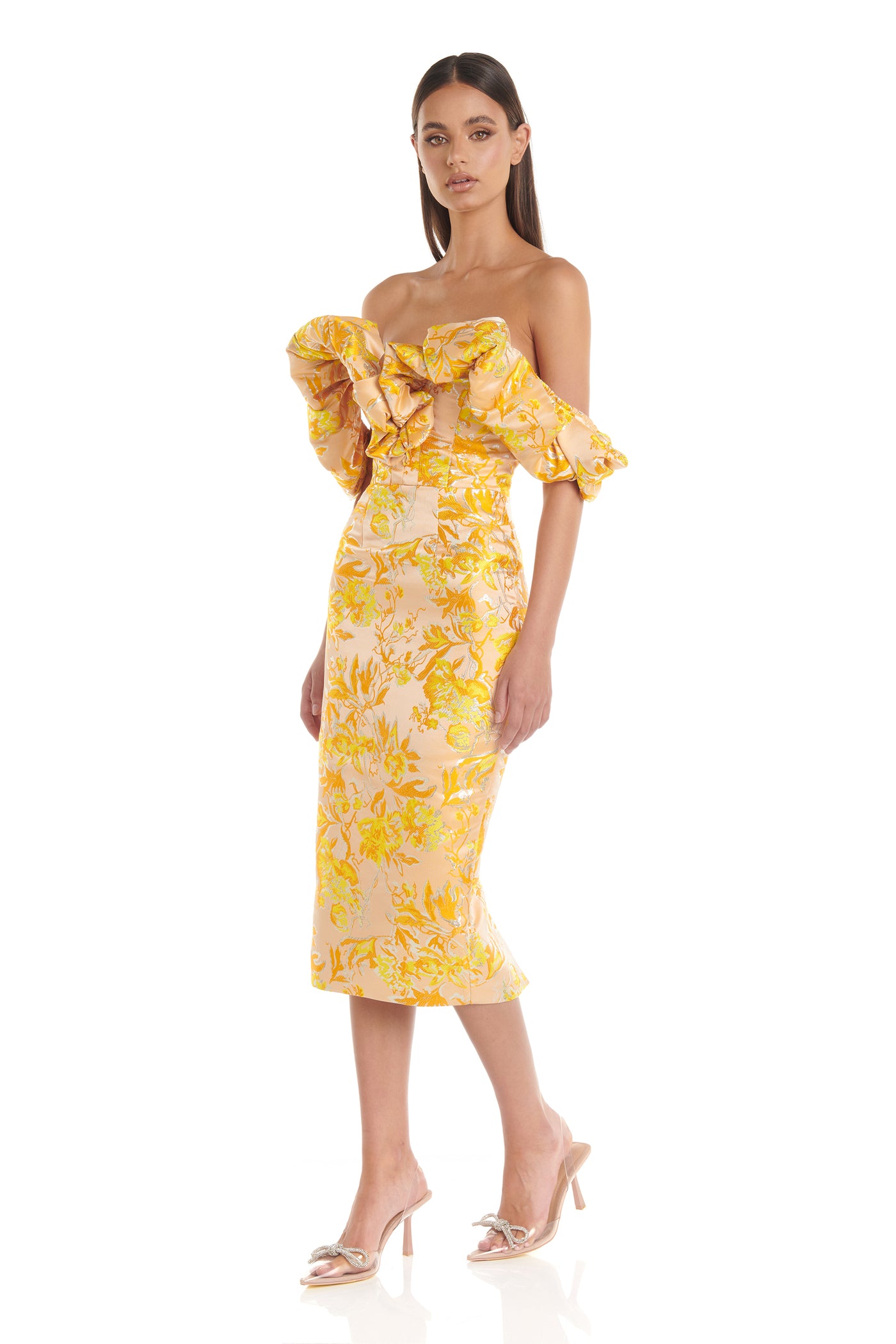 Brielle Dress | Yellow