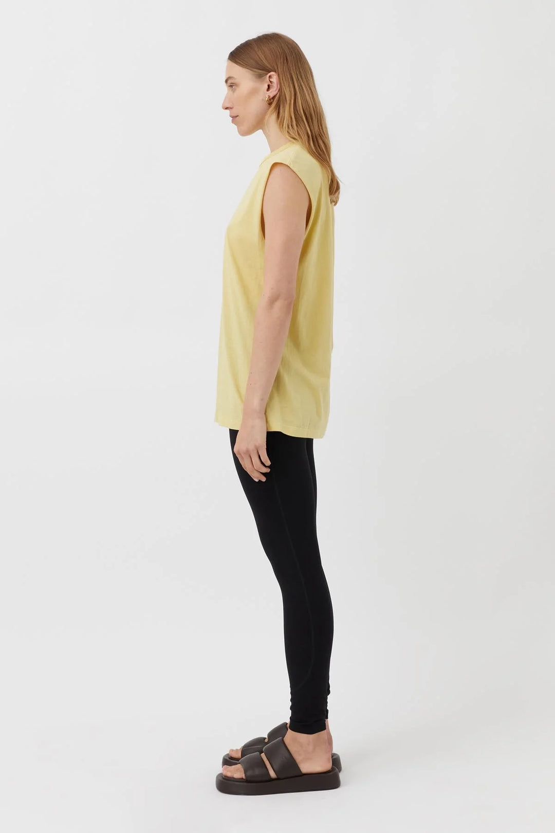 Darcy 2.0 Light  Weight Tank | Light Mustard