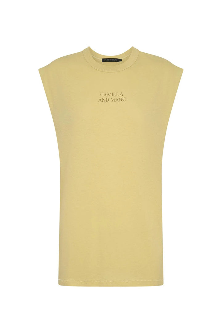 Darcy 2.0 Light  Weight Tank | Light Mustard