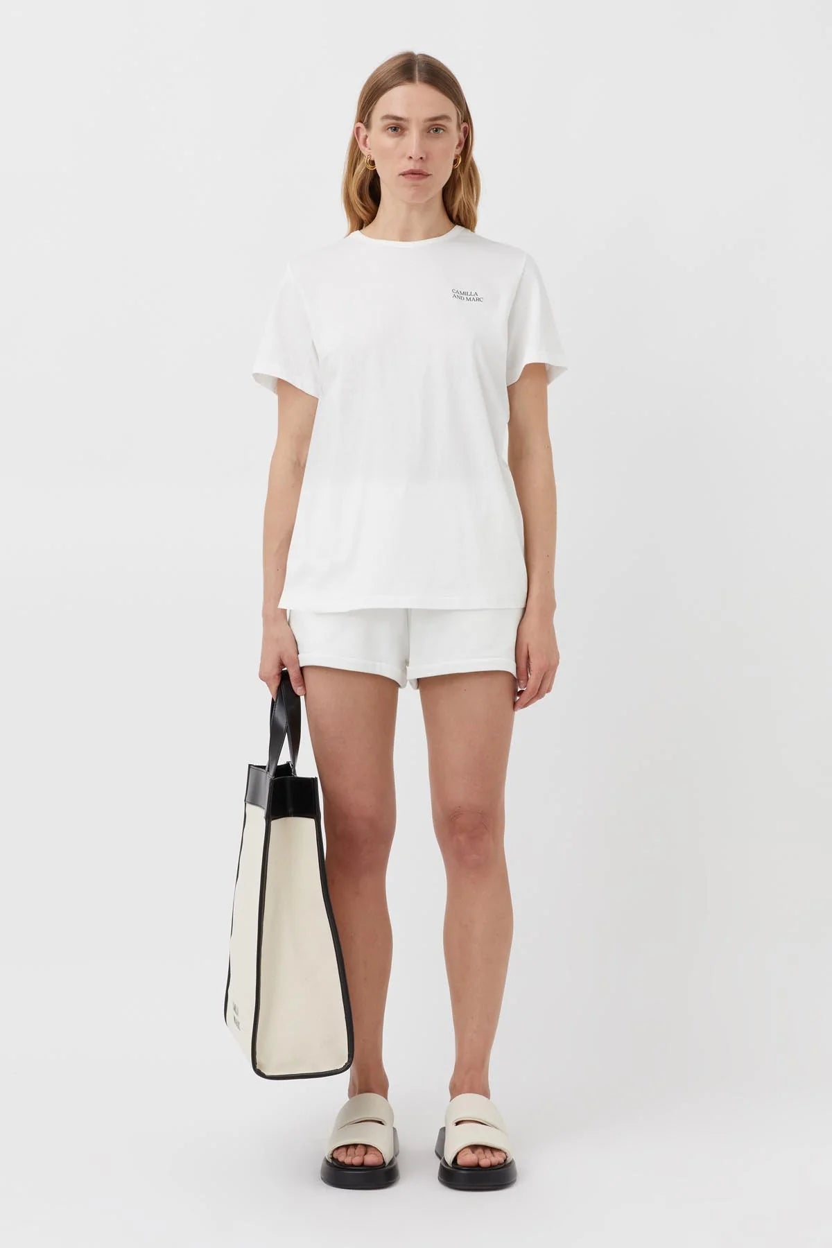 Valencia Logo Tee | White